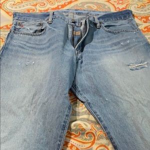 Ralph Lauren polo bluejeans.